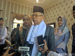 Maruf Amin soal UN Dihapus: Nggak Masalah, tapi Harus Dikaji