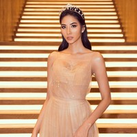 Hoàng Thị Thùy atau Mia Hong terpilih sebagai Miss Universe Vietnam pada 6 Mei 2019. Dia sebelumnya juga pernah mengikuti Miss Universe Vietnam 2017 dan keluar sebagai juara kedua dan juara favorit. Foto: Instagram @missuniversevietnam, @hoangthuy_official