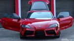 Geber Mobil Balap Toyota Supra di Sentul