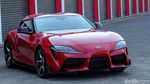Geber Mobil Balap Toyota Supra di Sentul