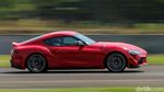 Geber Mobil Balap Toyota Supra di Sentul