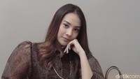 Anya Geraldine saat ditemui di kawasan Semanggi, Jakarta Selatan belum lama ini.