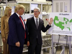 Ancaman Trump ke Apple: Produksi iPhone di AS Atau Kena Tarif 25%