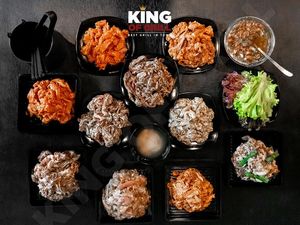 King of Grill, Nikmatnya Daging Sapi Panggang Bercampur Sambal Matah