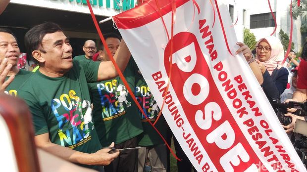 Buka Pospenas 2019, Menag: Santri Wahana Jaga Jati Diri Pesantren