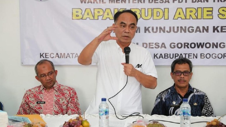 Dalam 5 Tahun, Wamendes Harap Tak Ada Desa Tertinggal Dekat Jakarta Dalam 5 Tahun, Wamendes Harap Tak Ada Desa Tertinggal Dekat Jakarta
