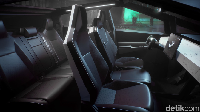 Mobil pikap listrik ini dijual dengan harga mulai USD 39.900 atau Rp 500 jutaan di Amerika dengan jadwal produksi pada tahun 2021. Pool/Tesla.