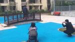 Duh! Kirain Danau Beneran di Apartemen, Nggak Tahunya Palsu
