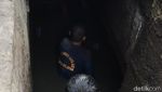 Endapan Semen Tebal Penyumbat Saluran Air di Panglima Polim