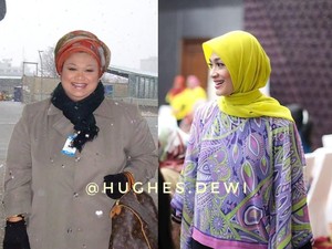 Before Vs After Dewi Hughes Berhasil Langsing dengan Hipnoterapi