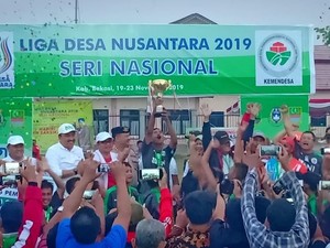 Kemendes Ingin Liga Desa Nusantara Terus Ada Setiap Tahunnya
