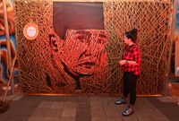 Dwi Sasono & Melanie Subono Kunjungi BNI KEJAR