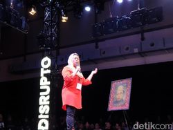 Kangen Gus Dur, Sinta Nuriyah Kunjungi Disrupto 2019