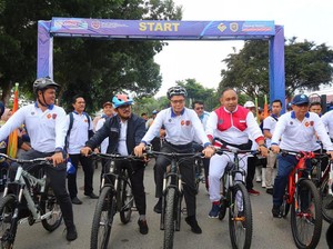 Ditjen Perhubungan Darat Suarakan Peduli Keselamatan Jalan di Binjai