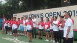 Laga Pemanasan Timnas Tennis Indonesia Jelang SEA Games 2019