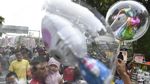 Penataan PKL saat HBKB di Jakarta