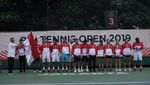 Laga Pemanasan Timnas Tennis Indonesia Jelang SEA Games 2019