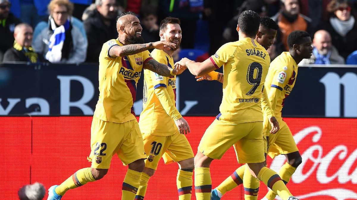 Barcelona inkonsisten di laga tandang. (Foto: Denis Doyle / Getty Images)