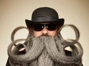 Penampakan Juara Kontes Jenggot-Kumis Bikin Tercengang, Ada Juga Wanita