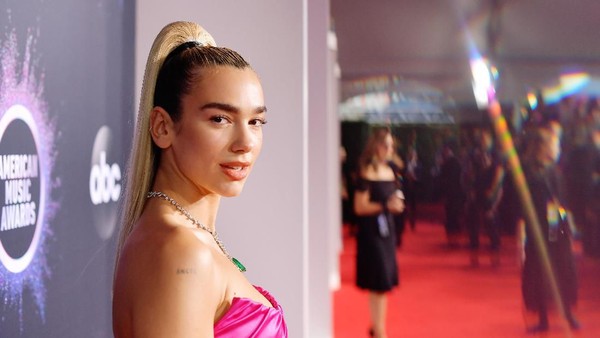 A Lady In Pink! Dua Lipa Memesona di Red Carpet AMAs 2019