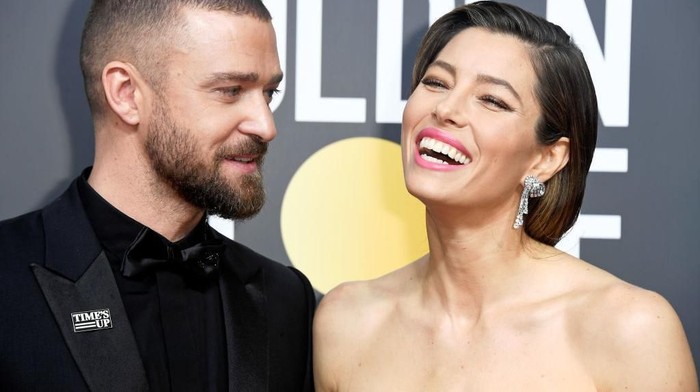 HOLLYWOOD, CA - FEBRUARY 26:  Actor/musician Justin Timberlake and actress Jessica Biel attend the 89th Annual Academy Awards at Hollywood & Highland Center on February 26, 2017 in Hollywood, California.  (Photo by Frazer Harrison/Getty Images)
