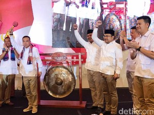 Ketua Gerindra Sulsel dan Sulut Resmi Dilantik di Makassar