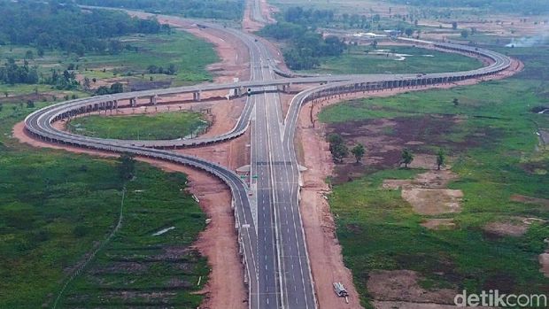 Saat 20 Pagar Tol Palembang-Kayu Agung Hilang Jelang Peresmian