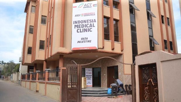 ACT Dirikan Indonesia Medical Clinic Layani Ratusan Korban Gaza