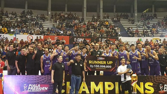 Amartha Hangtuah runner-up Piala Presiden Basket 2019 (dok.Amartha HangTuah) Amartha Hangtuah runner-up Piala Presiden Basket 2019 (dok.Amartha HangTuah)
