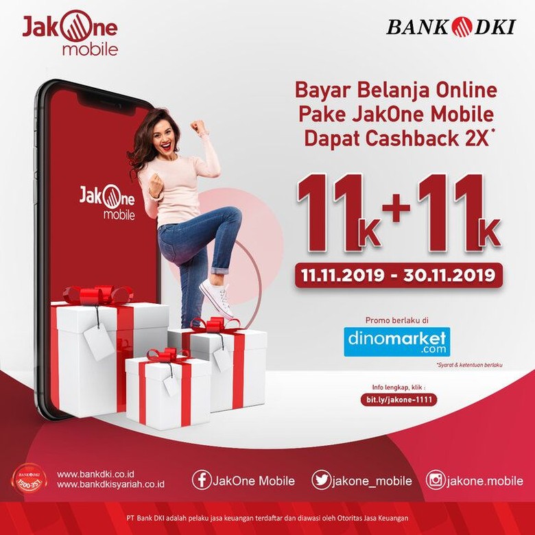 Manjakan Milenial, Bank DKI Optimalkan Layanan JakOne Mobile Manjakan Milenial, Bank DKI Optimalkan Layanan JakOne Mobile
