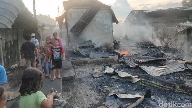 Kebakaran di Tanjungbalai Sumut