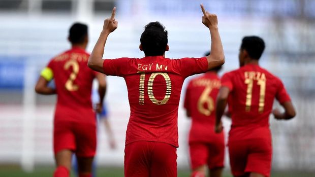 Timnas Indonesia U-23 tempel ketat Vietnam di klasemen sementara Grup B.