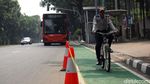 Hati-hati! Kendaraan yang Terobos Jalur Sepeda Akan Ditilang Polisi