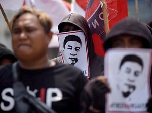 Aksi Solidaritas untuk Aktivis Pekerja Pelabuhan