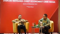 Dijelaskan antara lain bahwa Perekonomian Indonesia tahun 2020 masih akan menghadapi sejumlah tantangan akibat berlanjutnya perang dagang antara Amerika Serikat dan Tiongkok serta stagnannya pertumbuhan perekonomian dunia yang berpengaruh pada dinamika investasi dan konsumsi dalam negeri, Namun diprediksi pertumbuhan ekonomi Indonesia tahun depan berada di kisaran 5%.