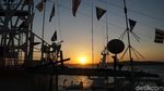 Potret Sunset Menawan di Kupang