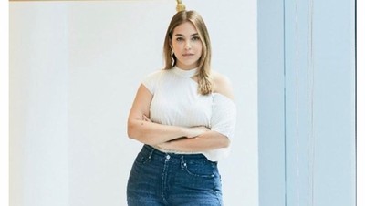 Cantiknya Ghaliah Amin, Model Curvy Pertama Asal Arab Saudi