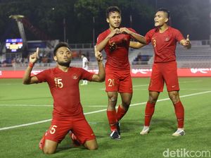 Babak Pertama, Indonesia Ungguli Laos 1-0