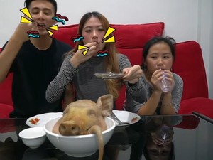 Kepala Babi sampai Otak Kelinci, 5 Makanan Ekstrem Pilihan YouTuber Indonesia