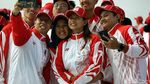 Begini Gaya Atlet SEA Games Indonesia saat Swafoto