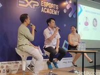 Suasana konferensi pers. 