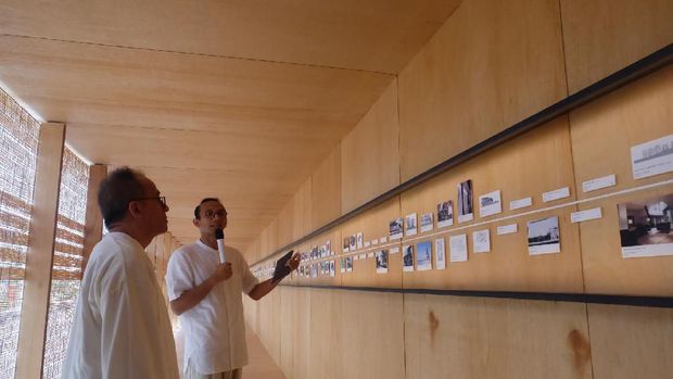 Unik! Galeri Nasional Indonesia Diubah di Pameran Arsitektur andramatin