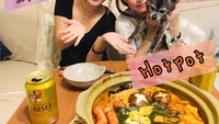 Ternyata Maria Ozawa juga punya channel youtube. Salah satu videonya ada yang menceritakan pengalaman dirinya saat makan hotpot ala Jepang dengan temannya. Foto: instagram @maria.ozawa