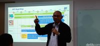 Direktur Utama PT MRT Jakarta, William Sabandar (Randy/detikcom)
