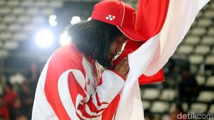 Momen Pengukuhan Kontingen Indonesia untuk SEA Games