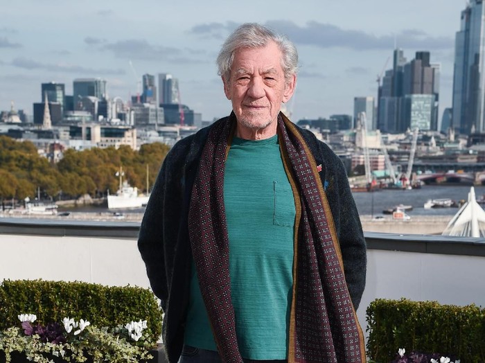 LONDON, ENGLAND - OCTOBER 30:  Sir Ian McKellen attends The Good Liar photocall at The Corinthia Hotel on October 30, 2019 in London, England. The Good Liar releases in UK cinemas on 8th November.  (Photo by Eamonn M. McCormack/Getty Images for Warner Bros)