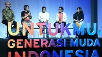 Penyerahan dana hibah senilai USD 695.000 dari Citi Foundation kepada tiga mitra terpilih, yaitu United Nations Educational, Scientific and Cultural Organization (UNESCO), Prestasi Junior Indonesia, dan Indonesia Business Links. Foto: dok. Citi Indonesia