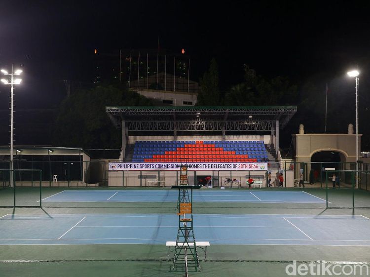 Melihat Venue Tenis SEA Games 2019