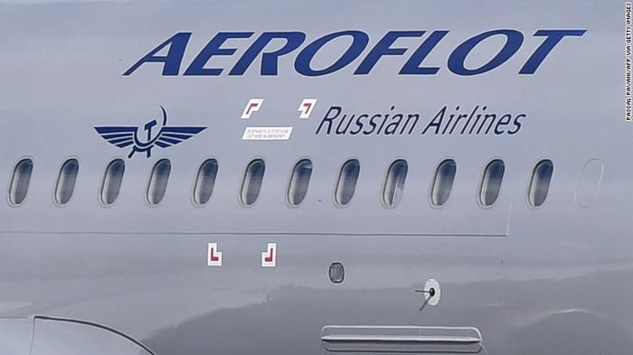 The Aeroflot flight had to make an emergency landing after its co-pilot was taken ill. (Pascal Pavani/AFP via Getty Images)