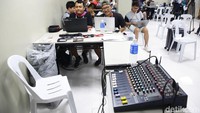 Ruangan tersebut sangat kecil untuk ukuran ajang sekelas SEA Games.